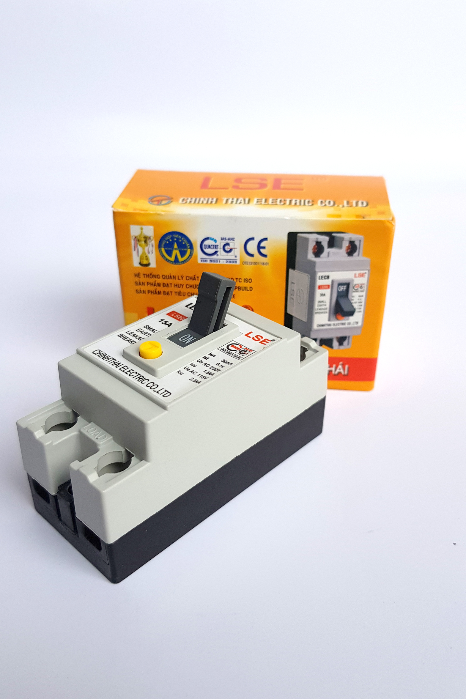 Cầu dao cóc chống giật LS206 loại 30A/40A Cầu dao cóc chống giật LS206 loại 30A/40A